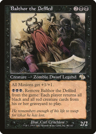 Balthor the Defiled [Judgment] | Spectrum Games