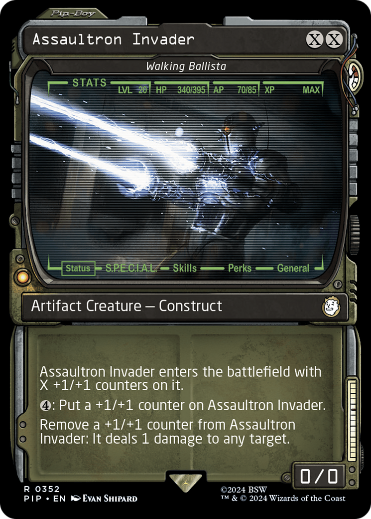 Assaultron Invader - Walking Ballista (Showcase) [Fallout] | Spectrum Games
