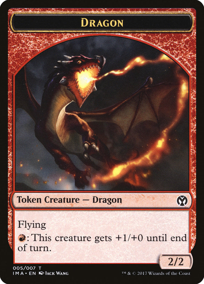 Dragon (005/007) [Iconic Masters Tokens] | Spectrum Games