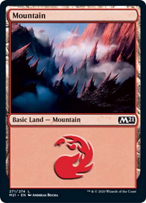 Mountain (271) [Core Set 2021] | Spectrum Games