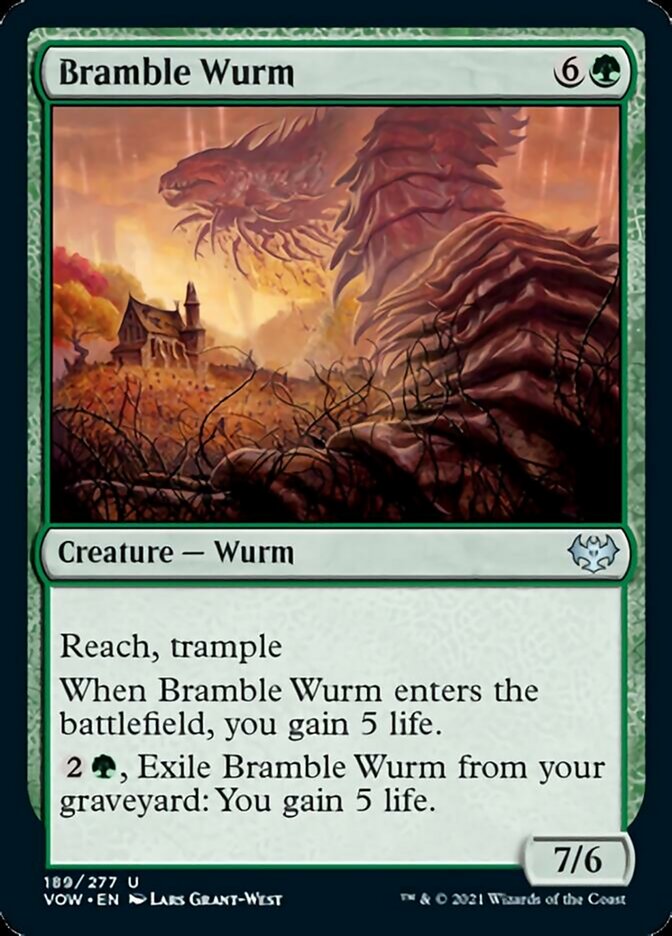 Bramble Wurm [Innistrad: Crimson Vow] | Spectrum Games