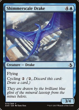 Shimmerscale Drake [Amonkhet] | Spectrum Games