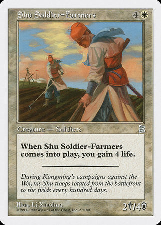 Shu Soldier-Farmers [Portal Three Kingdoms] | Spectrum Games