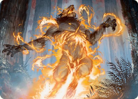 Burn the Accursed Art Card [Innistrad: Midnight Hunt Art Series] | Spectrum Games