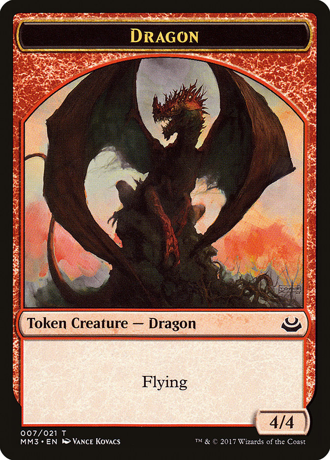 Dragon [Modern Masters 2017 Tokens] | Spectrum Games