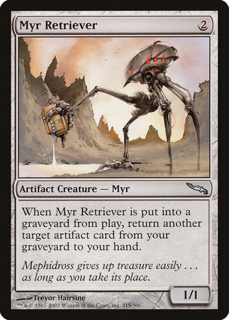 Myr Retriever [Mirrodin] | Spectrum Games