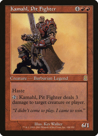 Kamahl, Pit Fighter [Odyssey] | Spectrum Games