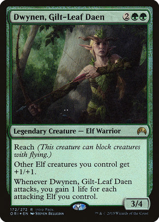 Dwynen, Gilt-Leaf Daen [Magic Origins Promos] | Spectrum Games