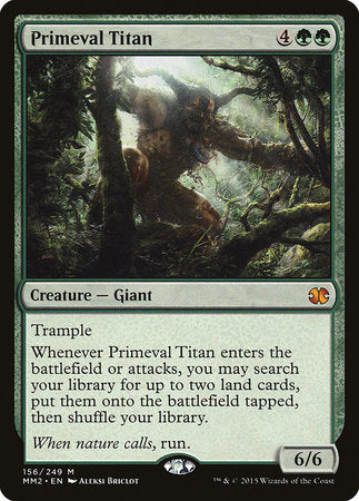 Primeval Titan [Modern Masters 2015] | Spectrum Games