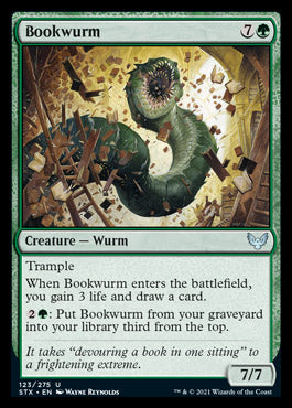 Bookwurm [Strixhaven: School of Mages] | Spectrum Games