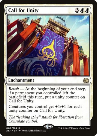 Call for Unity [Aether Revolt] | Spectrum Games