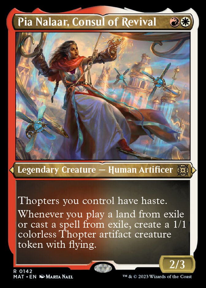 Pia Nalaar, Consul of Revival (Foil Etched) [March of the Machine: The Aftermath] | Spectrum Games