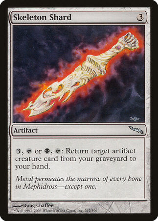 Skeleton Shard [Mirrodin] | Spectrum Games