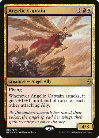 Angelic Captain [Battle for Zendikar] | Spectrum Games