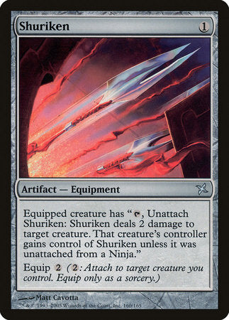 Shuriken [Betrayers of Kamigawa] | Spectrum Games