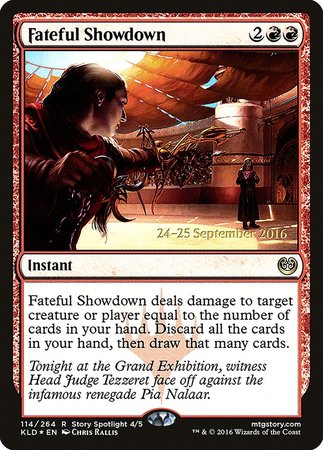 Fateful Showdown [Kaladesh Promos] | Spectrum Games