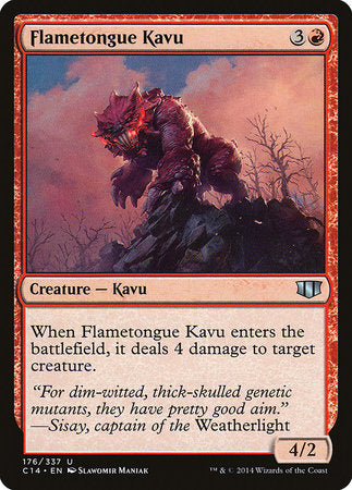 Flametongue Kavu [Commander 2014] | Spectrum Games