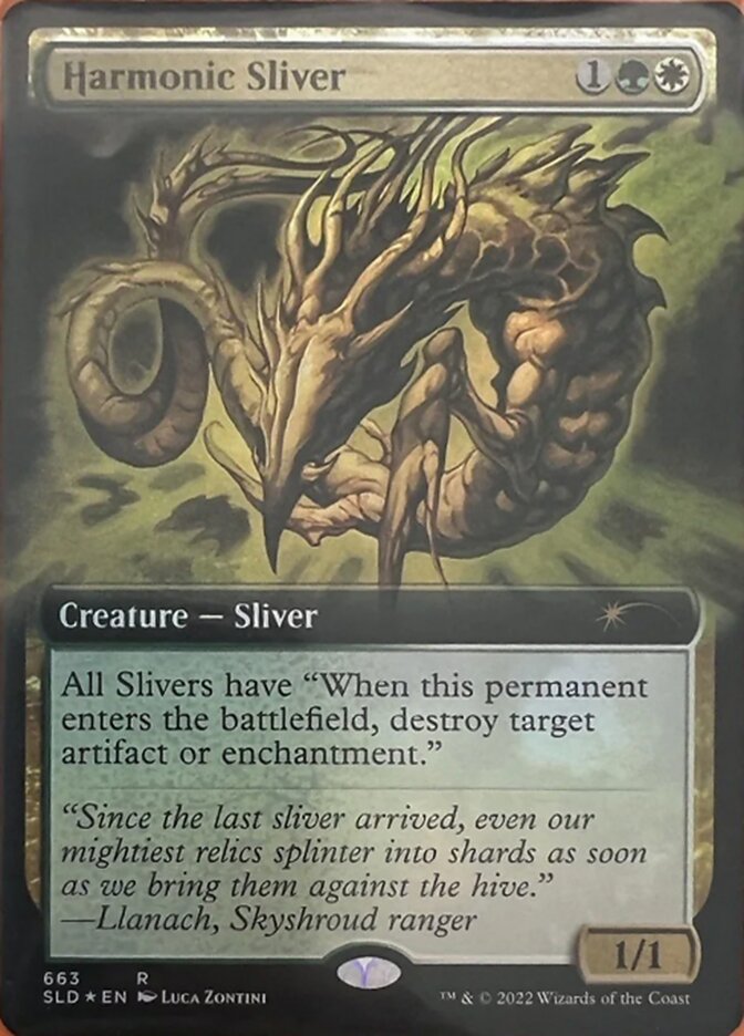 Harmonic Sliver (Extended Art) [Secret Lair Drop Promos] | Spectrum Games