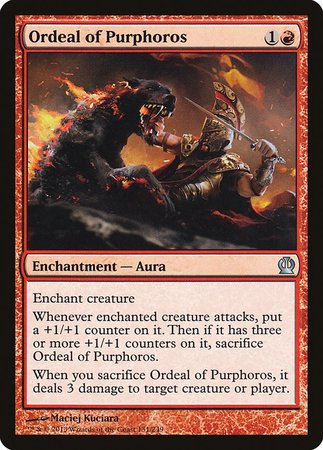Ordeal of Purphoros [Theros] | Spectrum Games