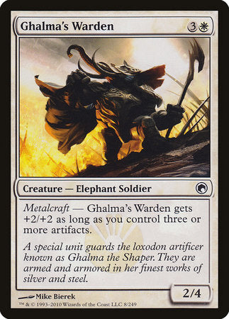 Ghalma's Warden [Scars of Mirrodin] | Spectrum Games