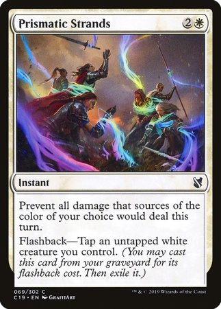 Prismatic Strands [Commander 2019] | Spectrum Games