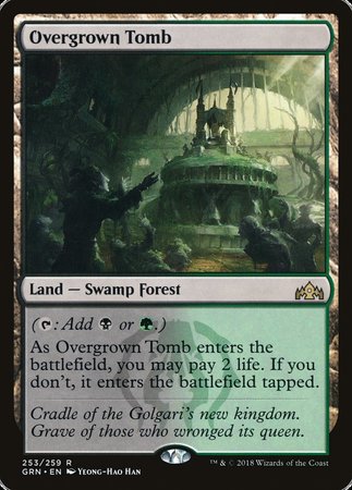 Overgrown Tomb [Guilds of Ravnica] | Spectrum Games