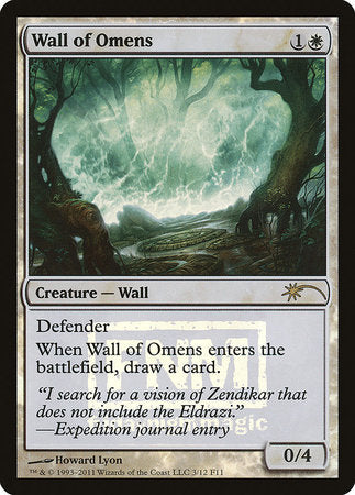 Wall of Omens [Friday Night Magic 2011] | Spectrum Games