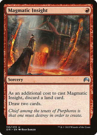 Magmatic Insight [Magic Origins] | Spectrum Games