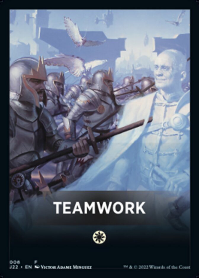 Teamwork Theme Card [Jumpstart 2022 Front Cards] | Spectrum Games