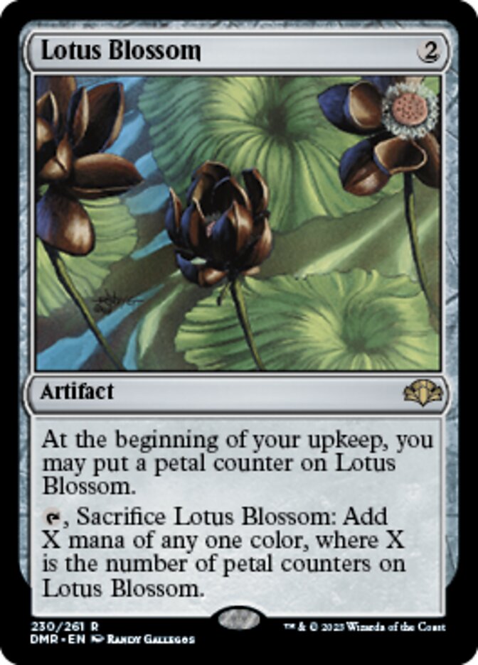Lotus Blossom [Dominaria Remastered] | Spectrum Games