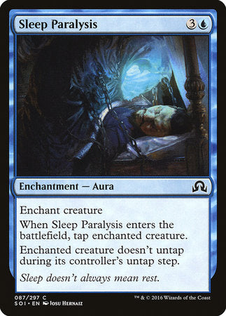 Sleep Paralysis [Shadows over Innistrad] | Spectrum Games