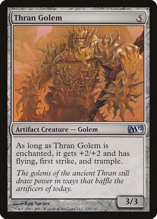 Thran Golem [Magic 2012] | Spectrum Games