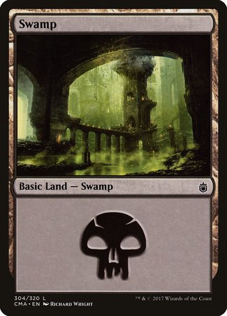 Swamp (304) [Commander Anthology] | Spectrum Games