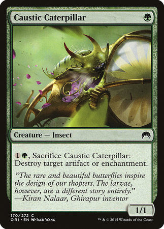 Caustic Caterpillar [Magic Origins] | Spectrum Games