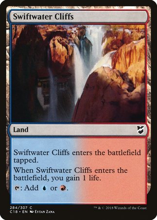 Swiftwater Cliffs [Commander 2018] | Spectrum Games