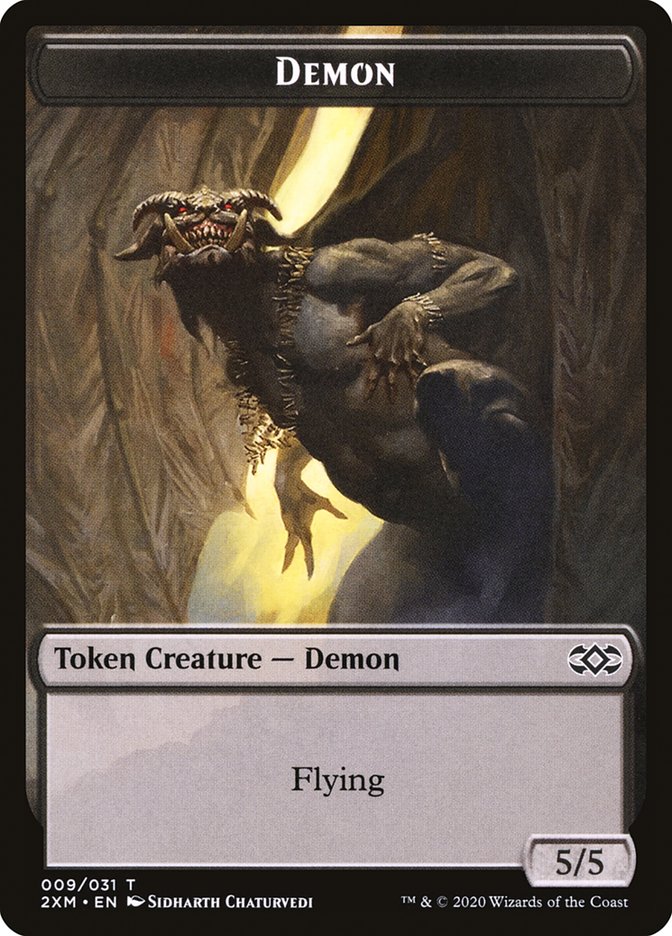 Demon Token [Double Masters] | Spectrum Games