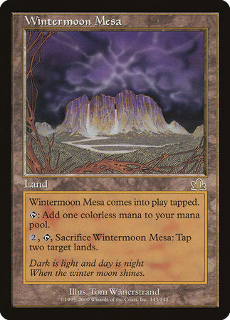 Wintermoon Mesa [Prophecy] | Spectrum Games