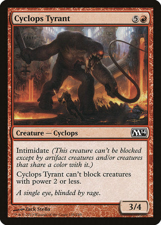 Cyclops Tyrant [Magic 2014] | Spectrum Games