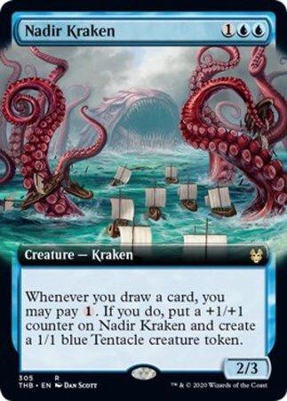 Nadir Kraken (Extended Art) [Theros Beyond Death] | Spectrum Games