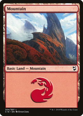 Mountain (304) [Commander 2018] | Spectrum Games