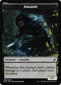 Assassin // Morph Double-sided Token [Commander 2019 Tokens] | Spectrum Games