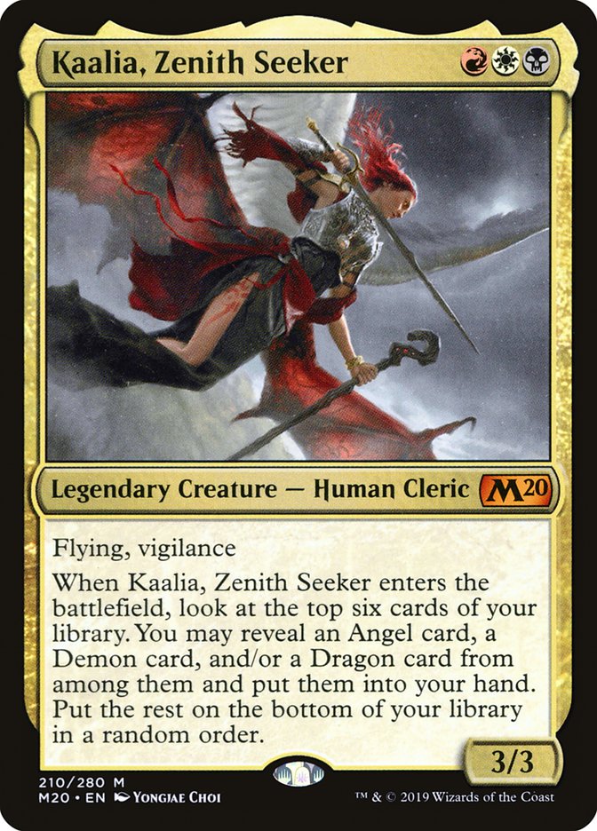 Kaalia, Zenith Seeker [Core Set 2020] | Spectrum Games