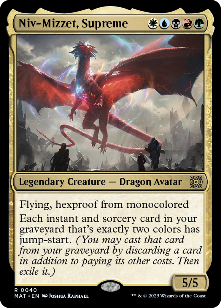 Niv-Mizzet, Supreme [March of the Machine: The Aftermath] | Spectrum Games