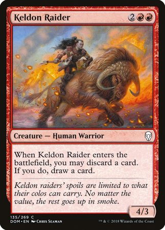 Keldon Raider [Dominaria] | Spectrum Games