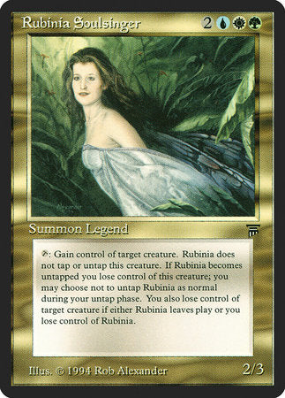 Rubinia Soulsinger [Legends] | Spectrum Games
