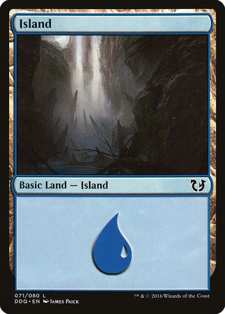 Island (71) [Duel Decks: Blessed vs. Cursed] | Spectrum Games
