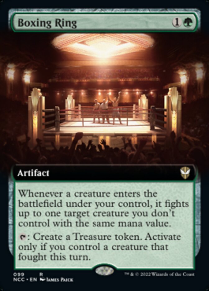 Boxing Ring (Extended Art) [Streets of New Capenna Commander] | Spectrum Games