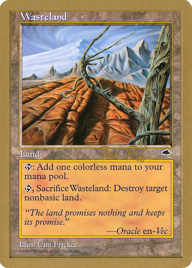 Wasteland (Ben Rubin) [World Championship Decks 1998] | Spectrum Games