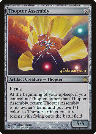Thopter Assembly [Mirrodin Besieged Promos] | Spectrum Games