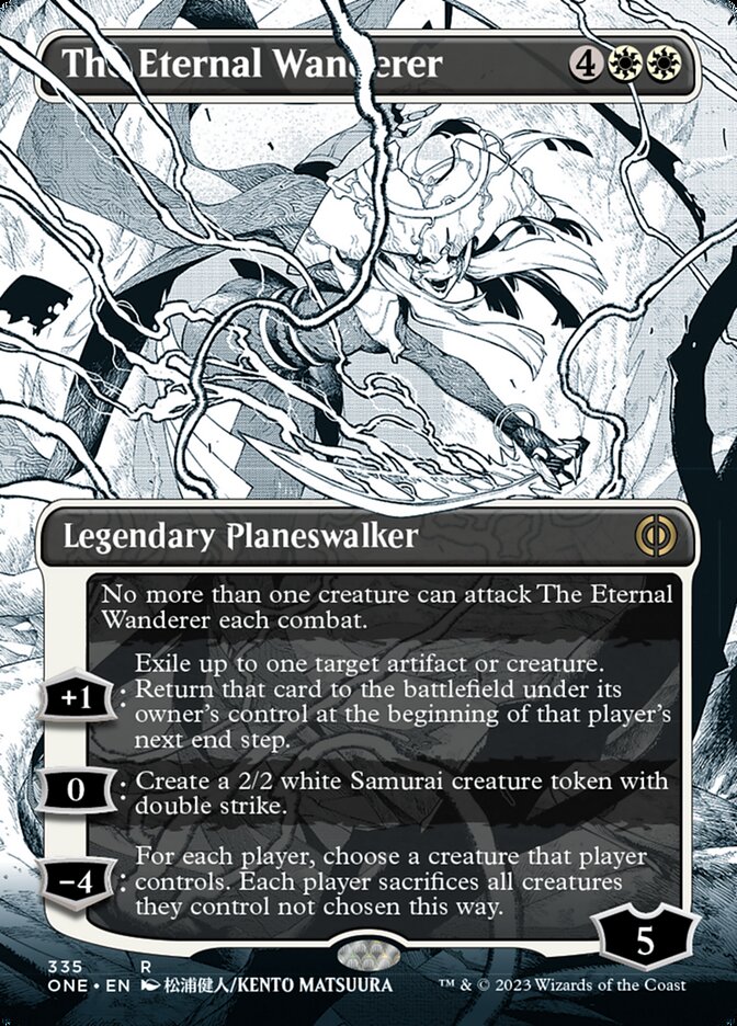 The Eternal Wanderer (Borderless Manga) [Phyrexia: All Will Be One] | Spectrum Games